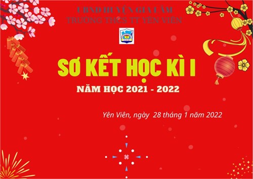 Sơ kết HKI Năm học 2021 – 2022 